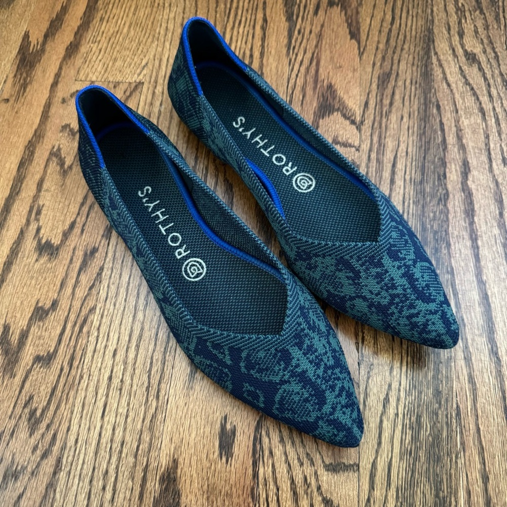 Rothy's Emerald Snake Points - image 1